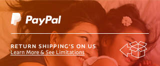 PayPal - Return Shipping's on us - Lear More and See Limitations
