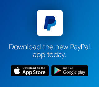 Download the new PayPal app today. | Download on the App Store | Get it on Google play