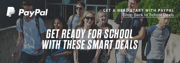 PayPal | Get ready for school with these smart deals