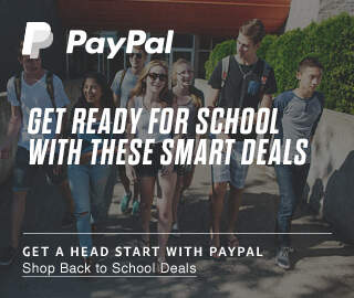 PayPal | Get ready for school with these smart deals