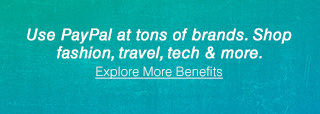 Use PayPal at tons of brands. Shop fashion, travel, tech & more.