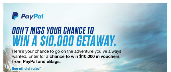 Don't miss your chance to enter to win a $10,000 trip.