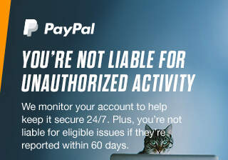 YOU'RE NOT LIABLE FOR UNAUTHORIZED ACTIVITY