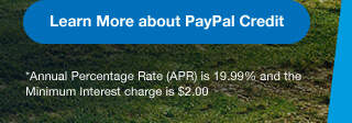Learn More about PayPal Credit
