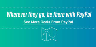 Wherever they go, be there with PayPal