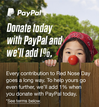 Donate today with Paypal and we'll add 1%