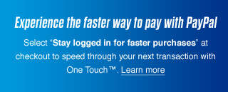 Experience the faster way to pay with PayPal | Learn more