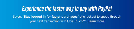 Experience the faster way to pay with PayPal | Learn more