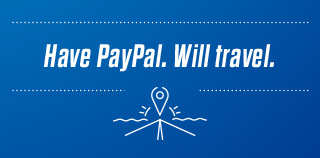 Have PayPal. Will travel.