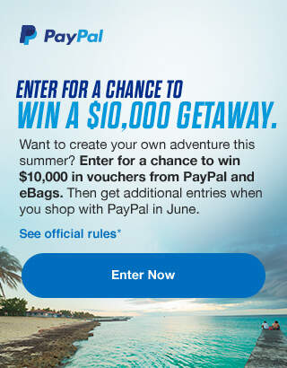 ENETR  FOR A CHANCE TO WIN A $10,000 GETAWAY