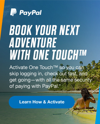 BOOK YOUR NEXT ADVENTURE WITH ONE TOUCH
