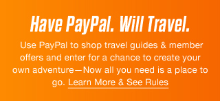 Have PayPal. Will Travel.